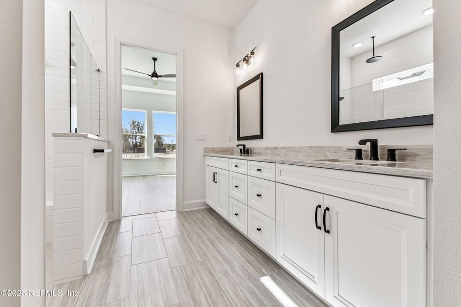Furnished interior view inside a new home in Seven Pines 50' Front Entry, Jacksonville (Image 8).