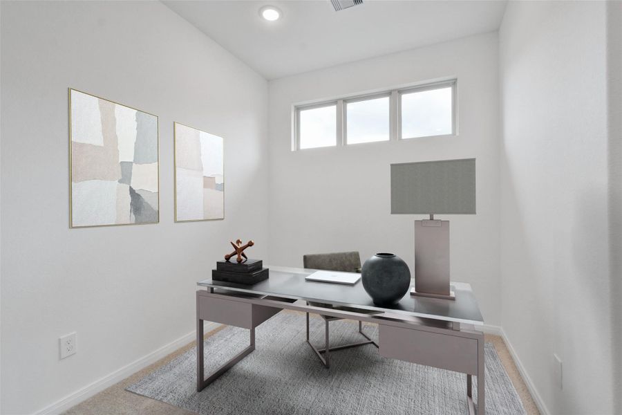 Virtually Rendered Image. Virtually Rendered Image.