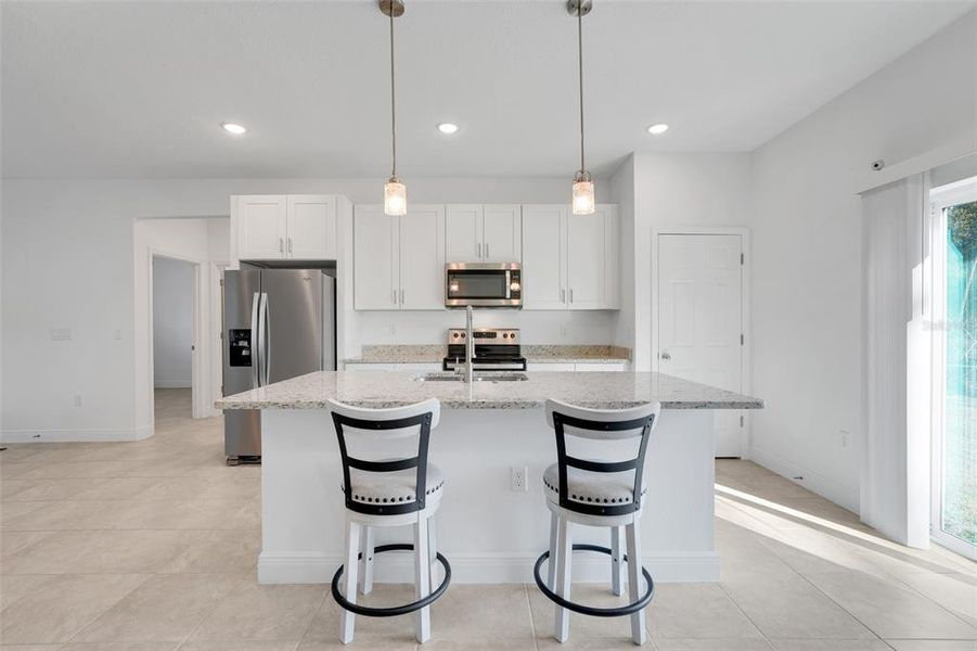 Furnished interior view inside a new home in , Ocala (Image 16).