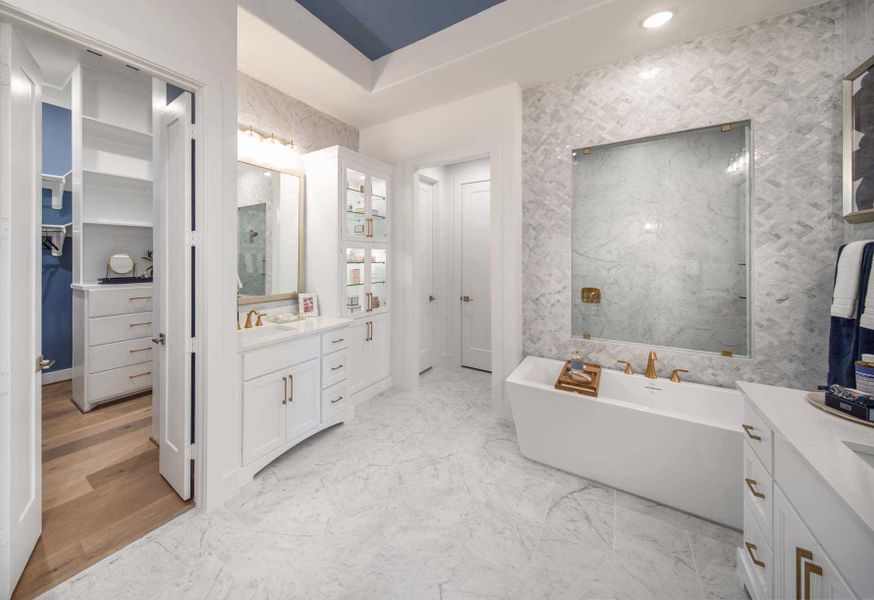 Representative Primary Bathroom - some options shown