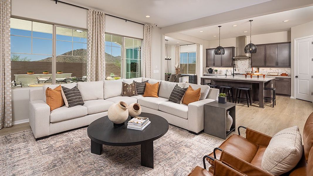Furnished interior view inside a new home in Aloravita South, Peoria (Image 5).