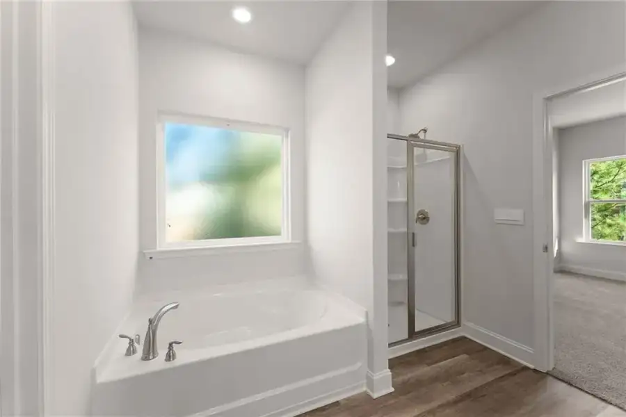 Representative furnished interior of a home built from the 1709 by Adams Homes in Ham Farm, La Grange (Image 11).