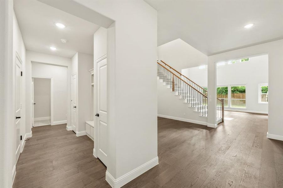 Spacious, unfurnished interior of a new home in Legacy Ranch Classic 60, Melissa (Image 37). Spacious, unfurnished interior of a new home in Legacy Ranch Classic 60, Melissa (Image 37).