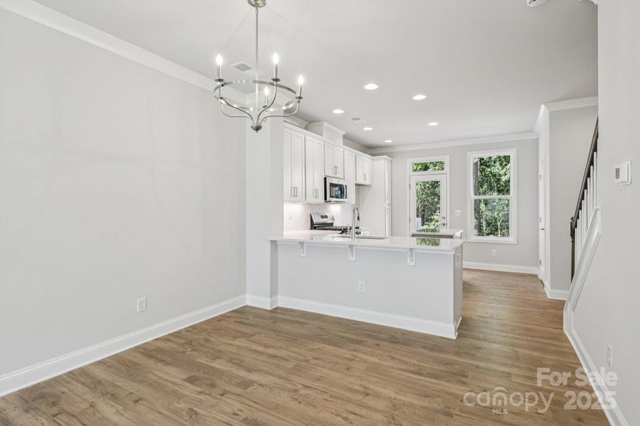 Spacious, unfurnished interior of a new home in , Huntersville (Image 23).
