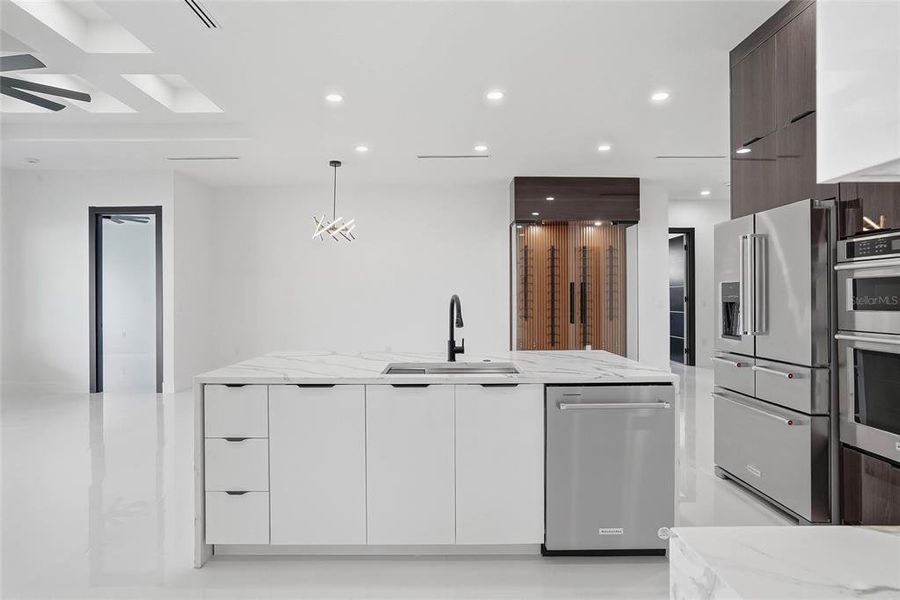Furnished interior view inside a new home in , Tampa (Image 15).