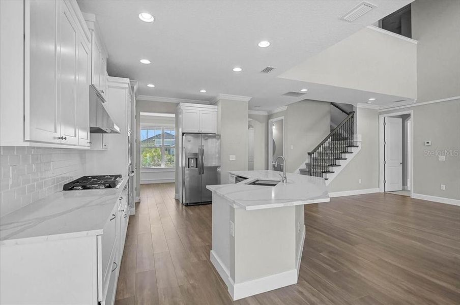 Furnished interior view inside a new home in , Sarasota (Image 11).