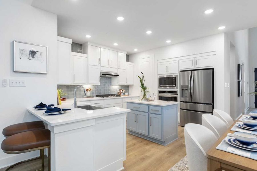 Representative Kitchen - some options shown Representative Kitchen - some options shown