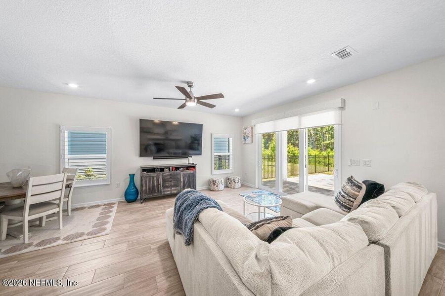 Furnished interior view inside a new home in TrailMark, St. Augustine (Image 18). Furnished interior view inside a new home in TrailMark, St. Augustine (Image 18).