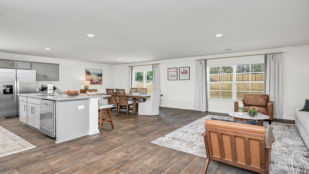 Furnished interior view inside a new home in Grand Oaks, Columbia (Image 20).