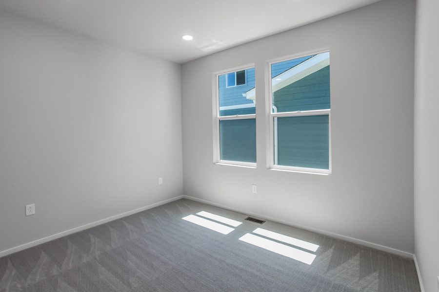 Spacious, unfurnished interior of a new home in Prairie Song, Windsor (Image 38). Spacious, unfurnished interior of a new home in Prairie Song, Windsor (Image 38).