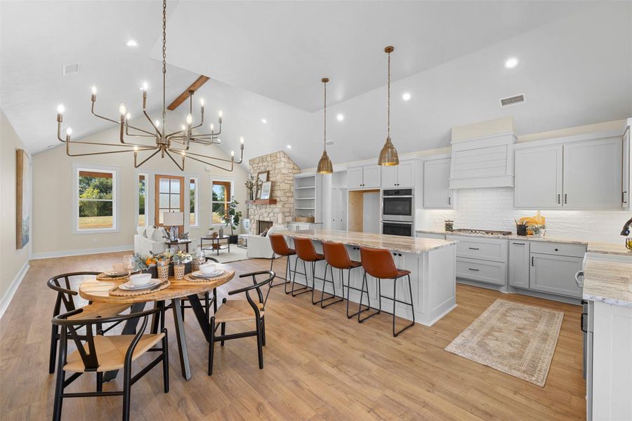 Furnished interior view inside a new home in , Caldwell (Image 10). Furnished interior view inside a new home in , Caldwell (Image 10).