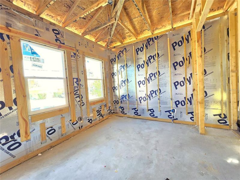 In-progress construction of a new home in , Tampa, FL (Image 31).