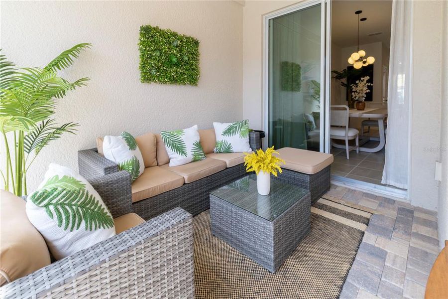 Furnished interior view inside a new home in , Kissimmee (Image 14).