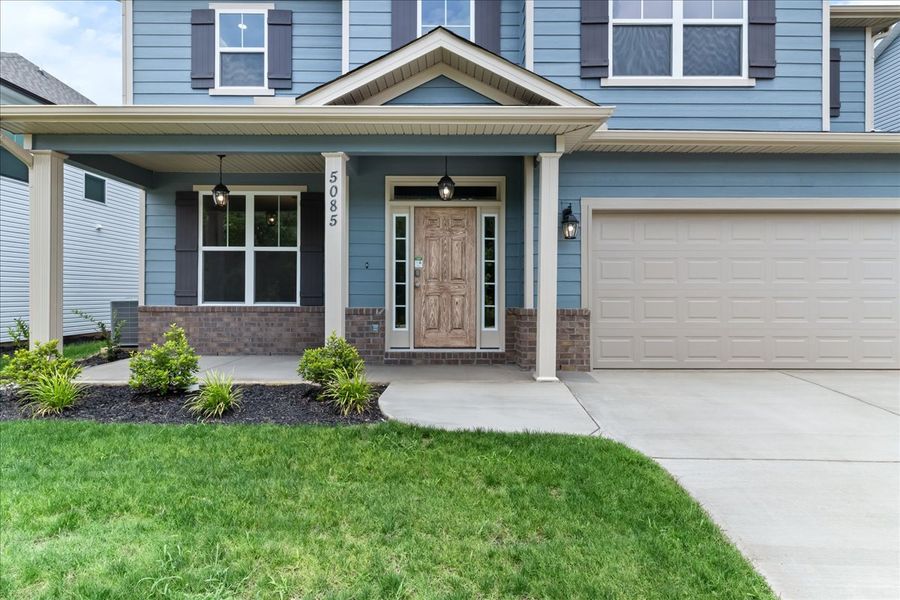 Front Exterior Door | 5085 Anna Creek Way by Ivey Homes in Forrest Bluff