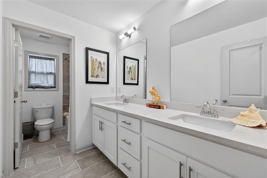 Furnished interior view inside a new home in , Winder (Image 14).