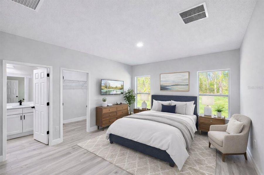 Furnished interior view inside a new home in , Citrus Springs (Image 6).