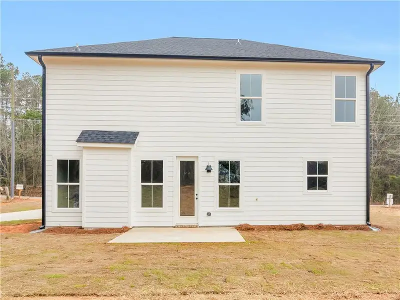 Exterior details and patio area of a home in , Mansfield (Image 3).