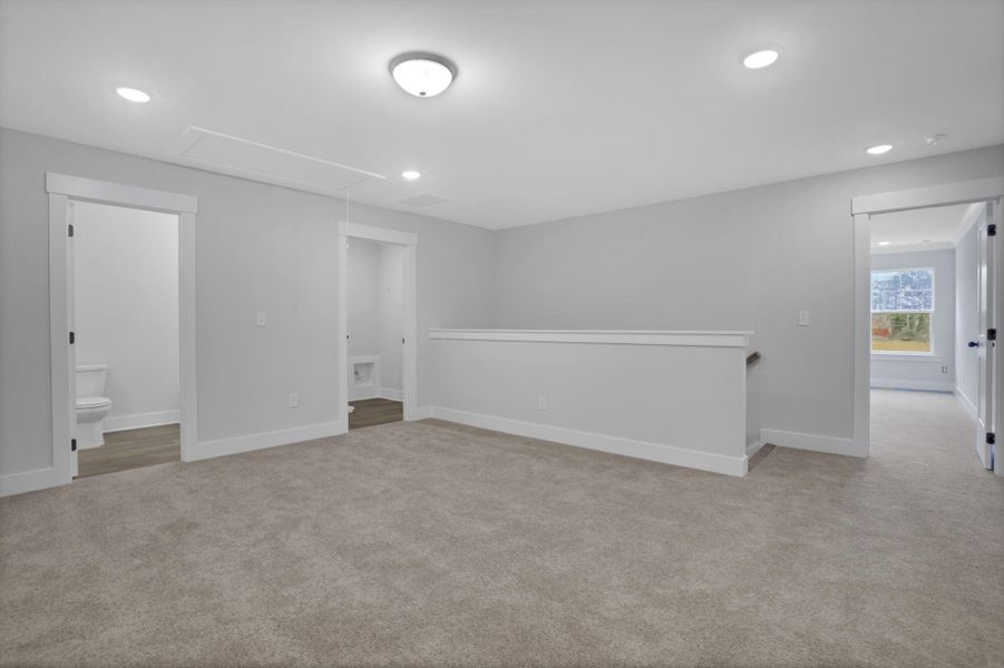 Spacious, unfurnished interior of a new home in Villas at Dawsonville Townhomes, Dawsonville (Image 41).