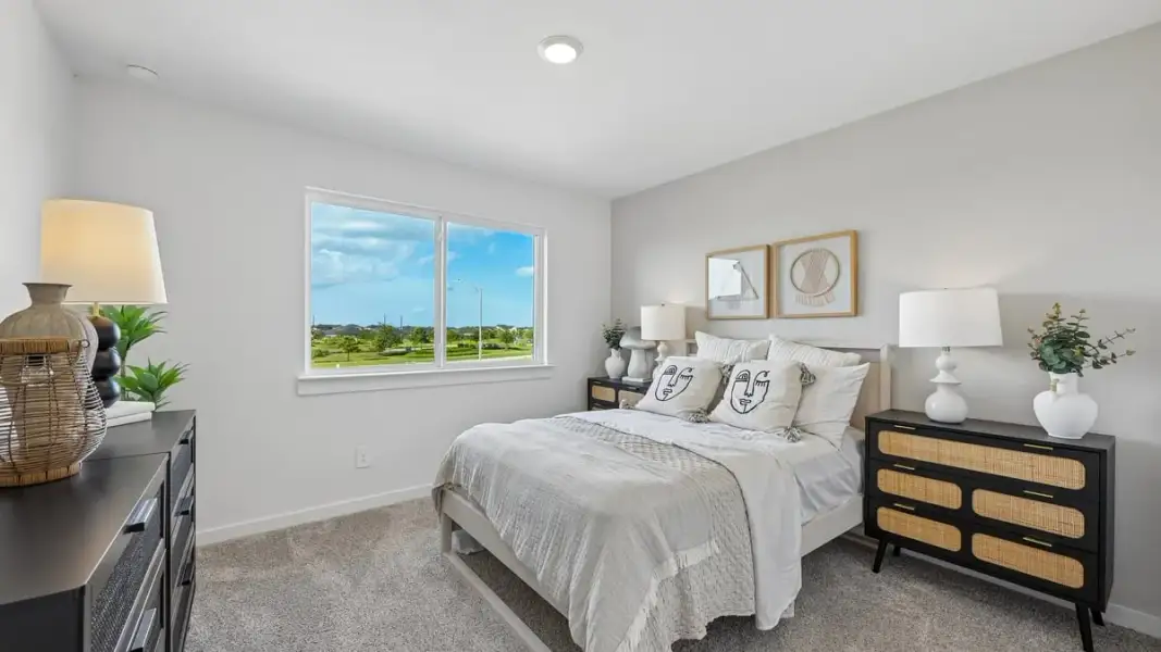 Furnished interior view inside a new home in Evergreen, Rosenberg (Image 27).