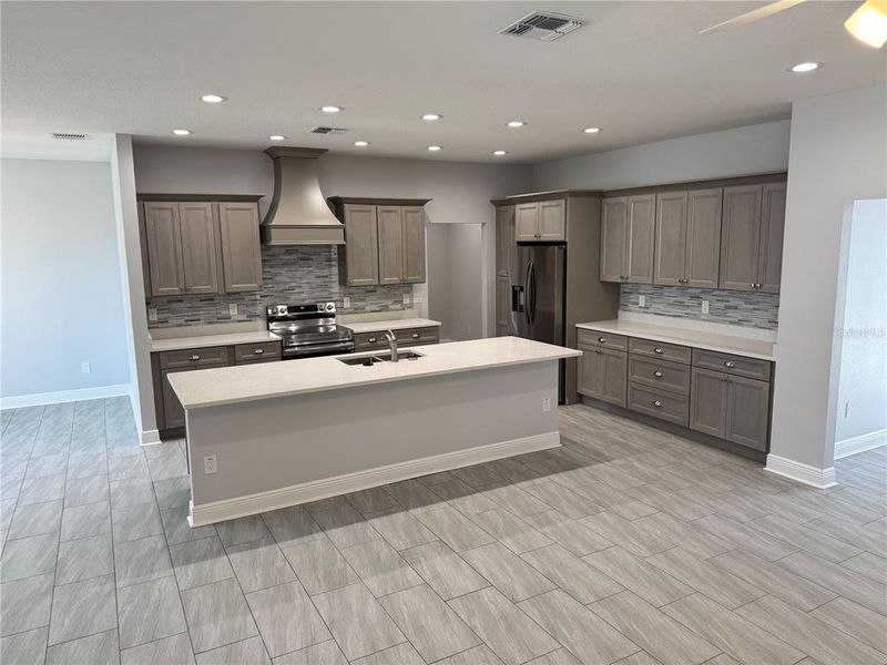 Furnished interior view inside a new home in , Dade City (Image 17).