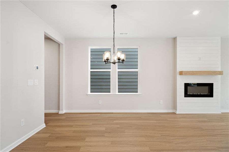 Spacious, unfurnished interior of a new home in The Village at Shallowford, Kennesaw (Image 13). Spacious, unfurnished interior of a new home in The Village at Shallowford, Kennesaw (Image 13).