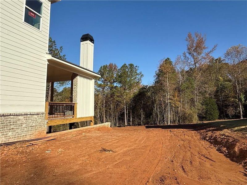 Exterior details and patio area of a home in , Hoschton (Image 7).