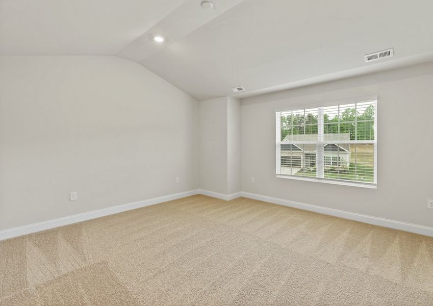 large windows let in natural light