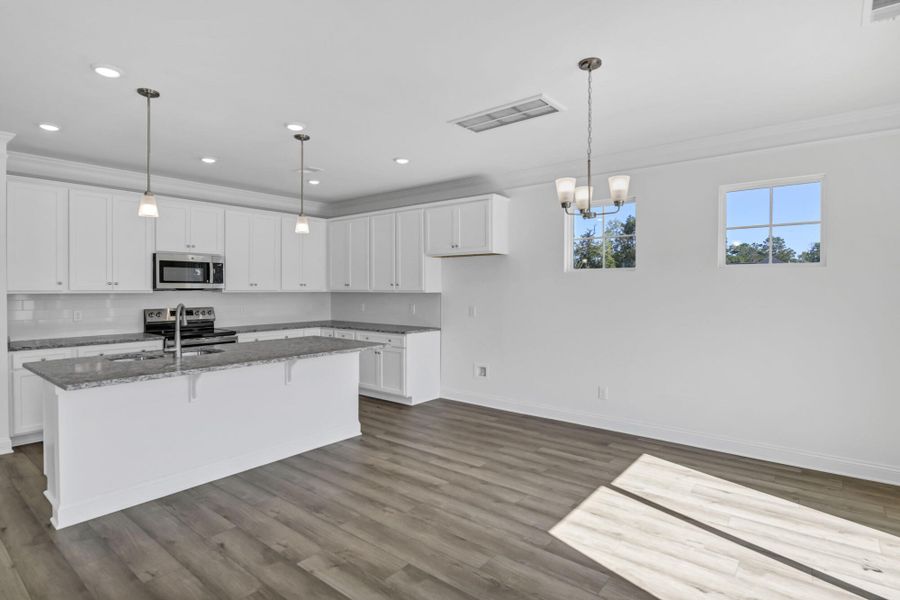 Furnished interior view inside a new home in Ashton Lakes, Lexington (Image 12).