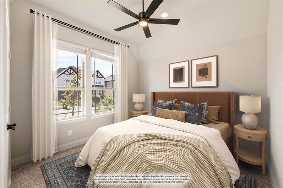 Furnished interior view inside a new home in Creekview Meadows, Pilot Point (Image 13). Furnished interior view inside a new home in Creekview Meadows, Pilot Point (Image 13).