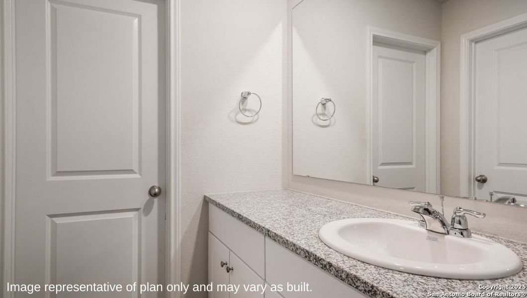 Close-up of interior finishes inside a home in Riverstone at Westpointe, San Antonio (Image 10).