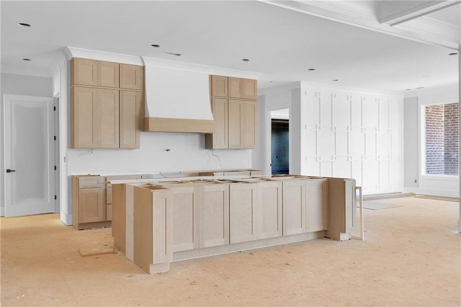 Furnished interior view inside a new home in , Buford (Image 5).