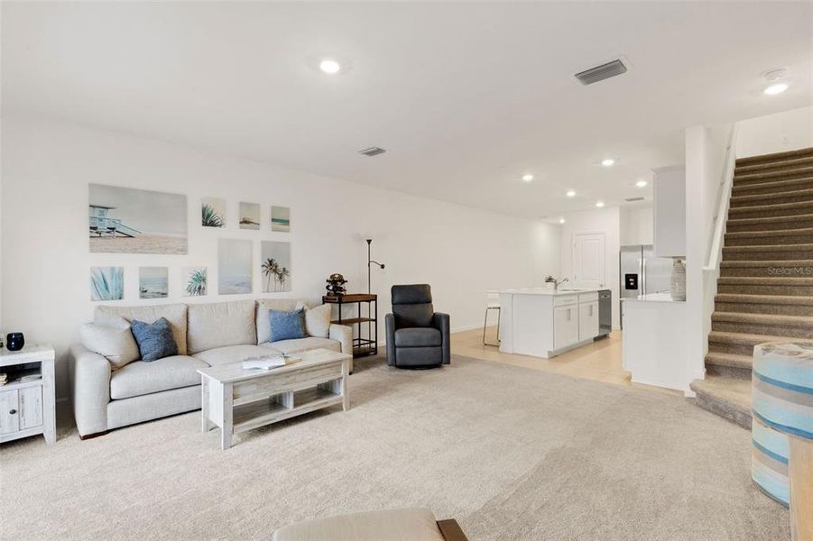 Furnished interior view inside a new home in , Sarasota (Image 15).