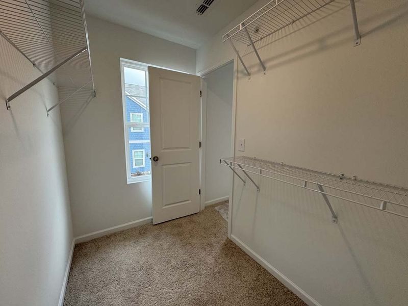 Primary Bedroom Walk-in Closet Construction Progress