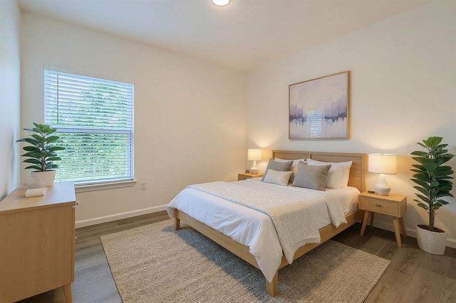 Furnished interior view inside a new home in , Orlando (Image 31).