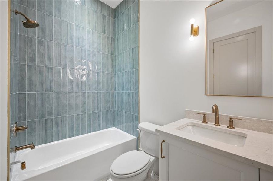 Furnished interior view inside a new home in , Bogart (Image 6).