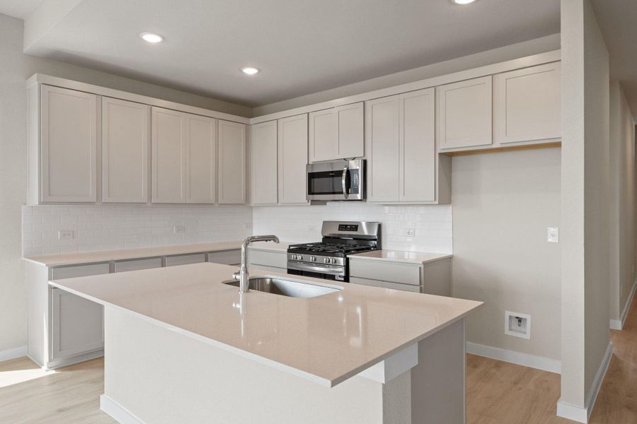 Furnished interior view inside a new home in Prairie Winds, Hutto (Image 9). Furnished interior view inside a new home in Prairie Winds, Hutto (Image 9).