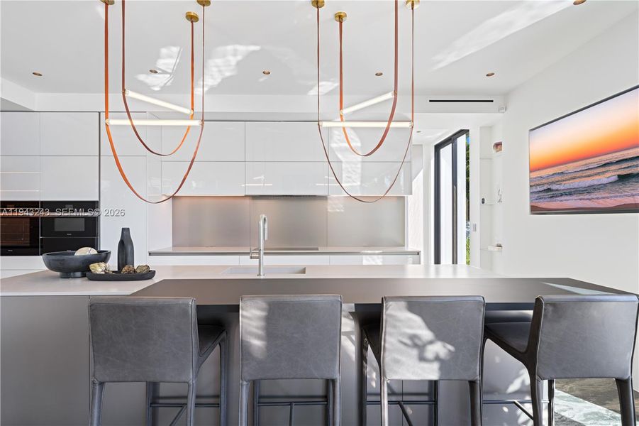 Furnished interior view inside a new home in , Fort Lauderdale (Image 32).