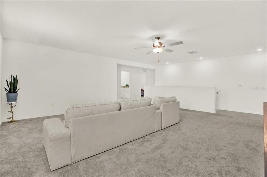 Furnished interior view inside a new home in Mirada, San Antonio (Image 28).