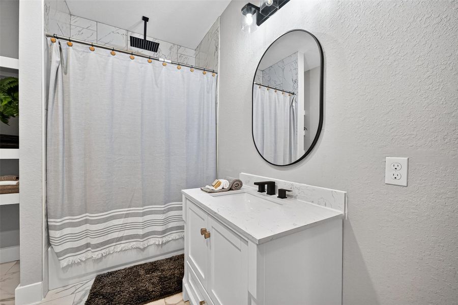 Inside of bedroom at the entry of home Inside of bedroom at the entry of home