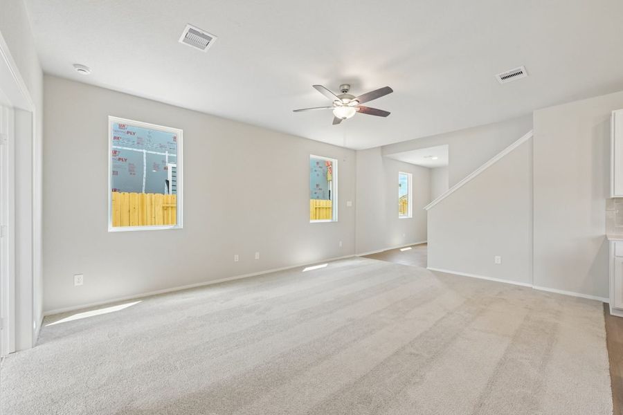 Spacious, unfurnished interior of a new home in Azalea, Pattison (Image 15). Spacious, unfurnished interior of a new home in Azalea, Pattison (Image 15).