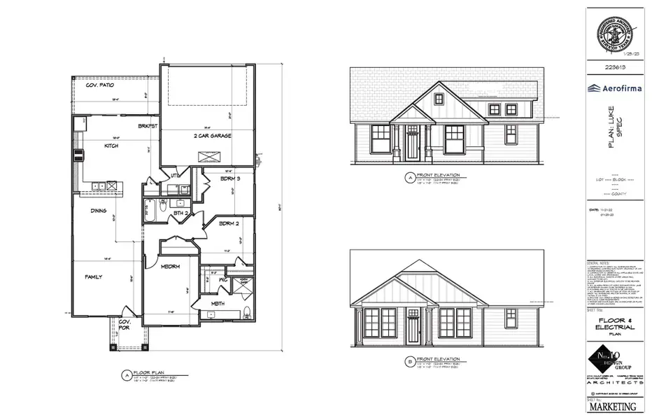 2D floor plan layout of this home in Heritage Towne, Grand Prairie, TX (Image 5).