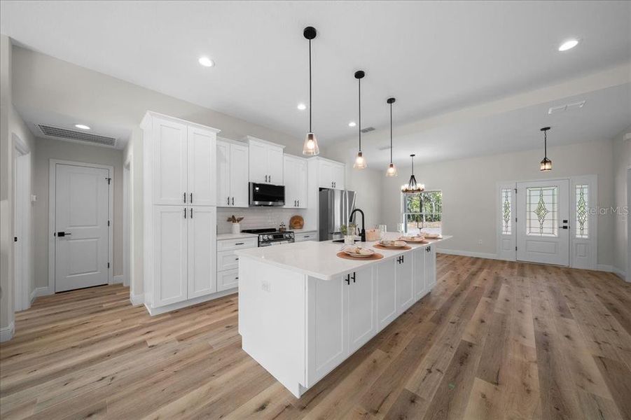 Furnished interior view inside a new home in , Ocala (Image 13).