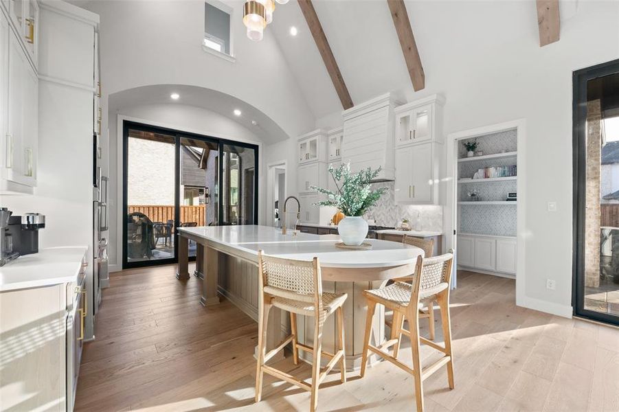 Furnished interior view inside a new home in Star Trail, Prosper (Image 23).