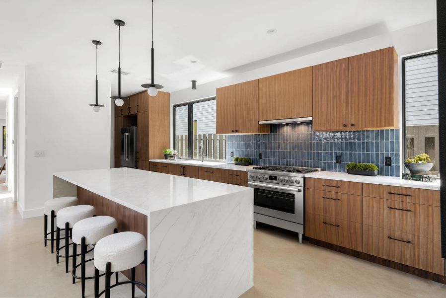 Furnished interior view inside a new home in , Austin (Image 17). Furnished interior view inside a new home in , Austin (Image 17).