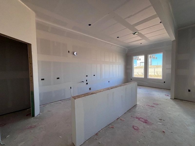 In-progress construction of a new home in The Colony 50s, Bastrop, TX (Image 10).