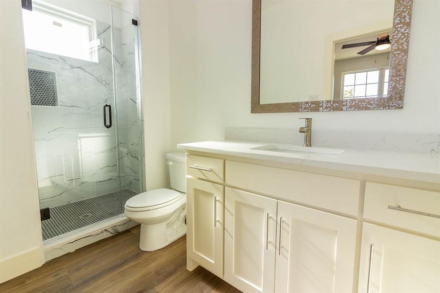 Furnished interior view inside a new home in , Post Oak Bend City (Image 5).