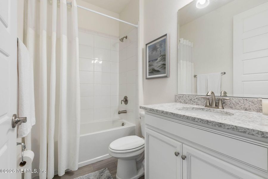 Furnished interior view inside a new home in , Ormond Beach (Image 16). Furnished interior view inside a new home in , Ormond Beach (Image 16).