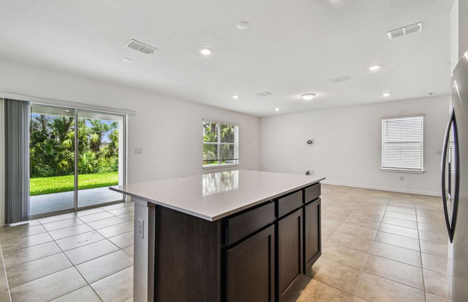 Center Island with Storage