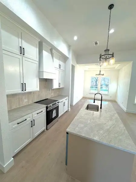 Furnished interior view inside a new home in , Springtown (Image 7).