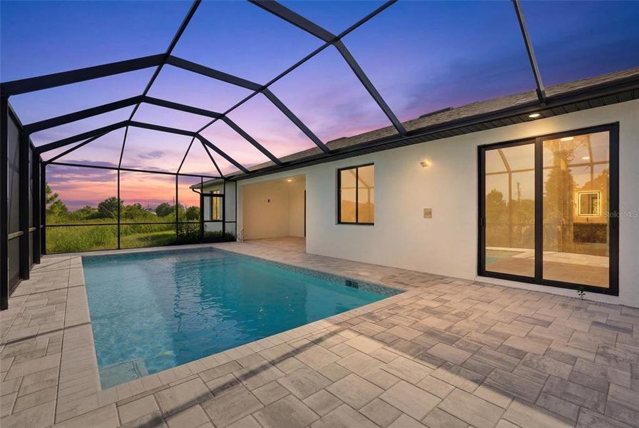 Exterior details and patio area of a home in , Port Charlotte (Image 15). Exterior details and patio area of a home in , Port Charlotte (Image 15).